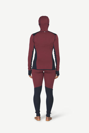 DEVOLD Women's REVERSO Merino Woodie Marsala 