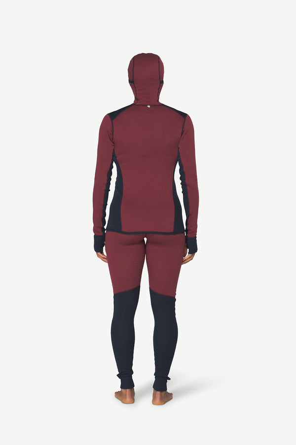 DEVOLD Women's REVERSO Merino Woodie Marsala 