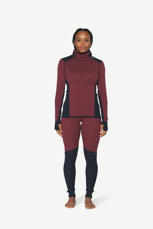 DEVOLD Women's REVERSO Merino Woodie Marsala 