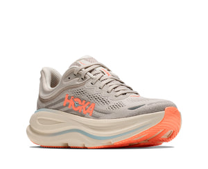 Hoka Womens' BONDI 9 River Rock Grey Mineral 