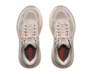 Hoka Womens' BONDI 9 River Rock Grey Mineral 