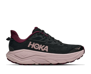 Hoka Womens' CHALLENGER 8 Black Pink Opal 