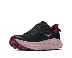 Hoka Womens' CHALLENGER 8 Black Pink Opal 