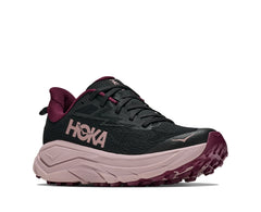 Hoka Womens' CHALLENGER 8 Black Pink Opal 