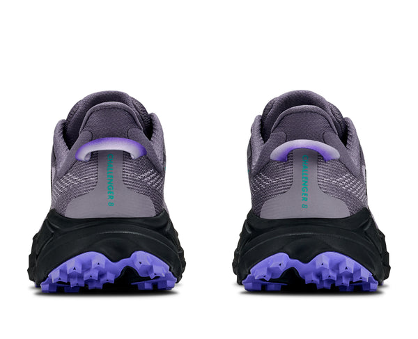 Hoka Womens' CHALLENGER 8 Purple Fog Black 