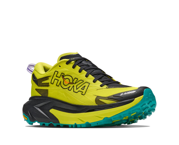 Hoka MAFATE 5 Black Hoka Citrus 