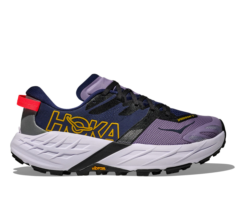 Hoka Womens' SPEEDGOAT 7 Berry Jam Starlight Glow 