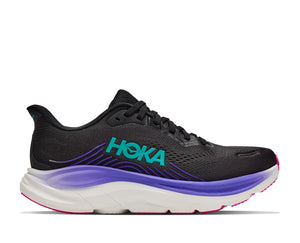 Hoka Womens' CLIFTON 11 Black Neon Nebula 