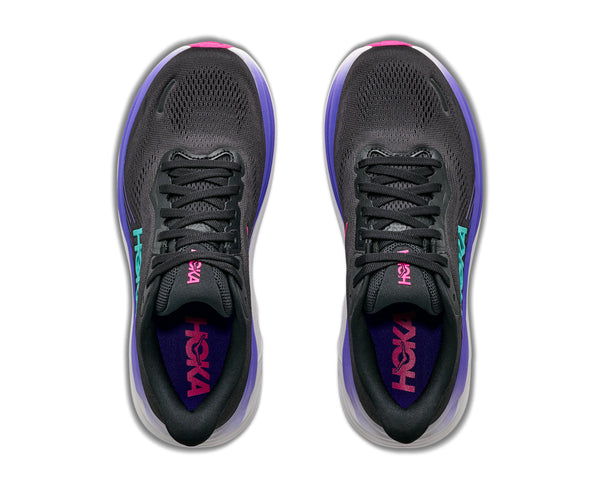 Hoka Womens' CLIFTON 11 Black Neon Nebula 