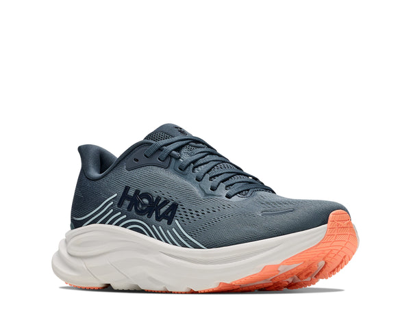 Hoka Womens' CLIFTON 11 Faded Navy Glimming Blue 