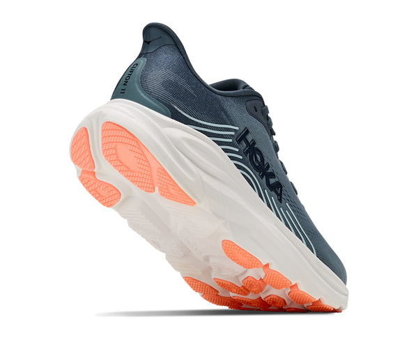 Hoka Womens' CLIFTON 11 Faded Navy Glimming Blue 