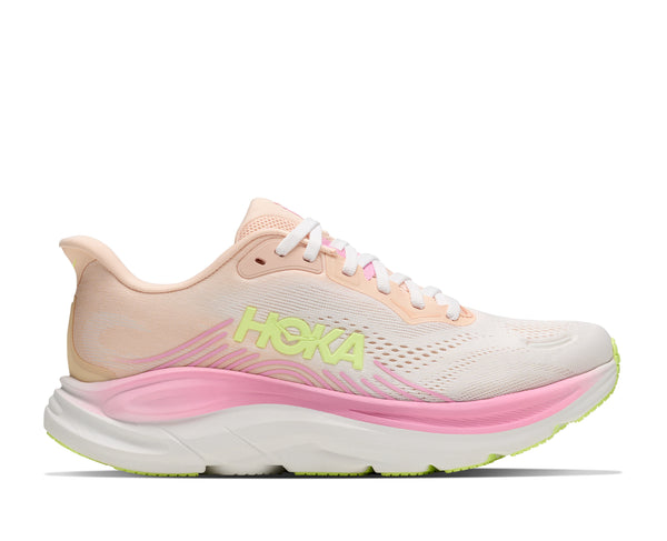 Hoka Womens' CLIFTON 11 Tangerine Glow White 