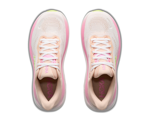 Hoka Womens' CLIFTON 11 Tangerine Glow White 