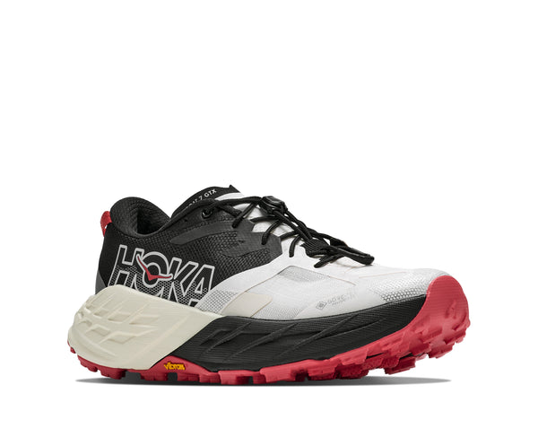 Hoka Womens' SPEEDGOAT 7 GTX Alabaster Black 