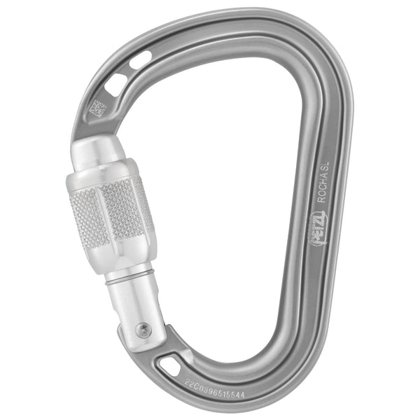 Petzl ROCHA Grey Moschettone a pera 