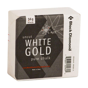 Black Diamond Solid White Gold 56 g Chalkblock 