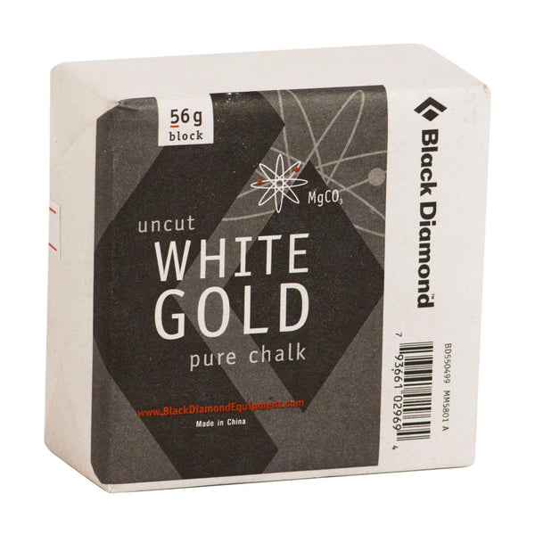 Black Diamond Solid White Gold 56 g Chalkblock 