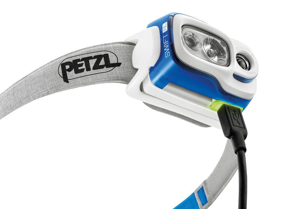 Petzl Lampada SWIFT RL 900 Lumen Blu 