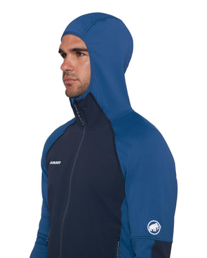 Mammut MASSONE Midlayer Hooded Jacket Tschiel/Marine 