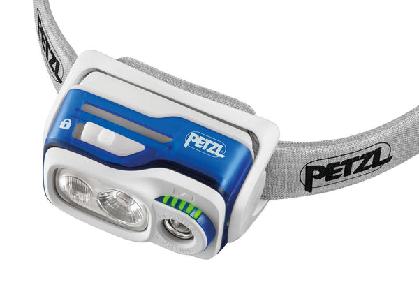 Petzl Lampada SWIFT RL 900 Lumen Blu 