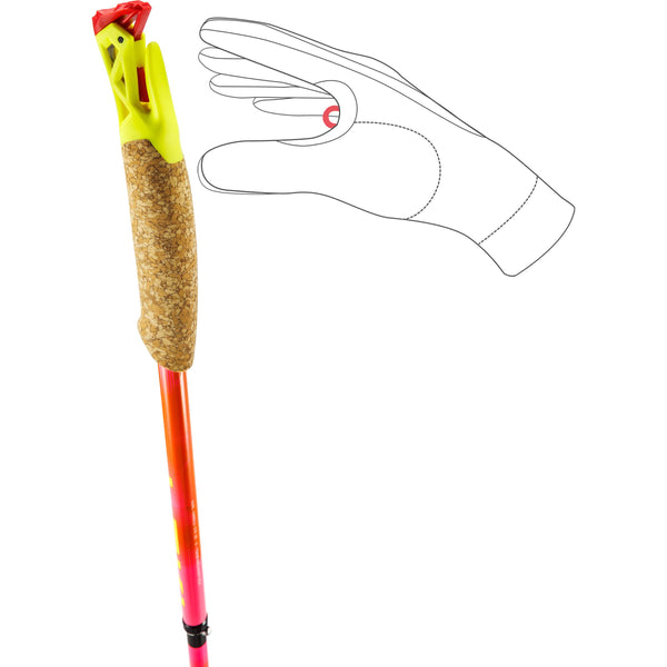 Leki Bastoncini ULTRATRAIL FX.One SL neonpink 