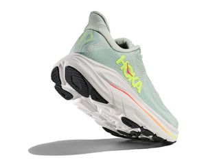 Hoka CLIFTON 10 W Sea Glass/Neon Flame 