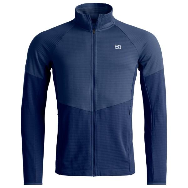 Ortovox FLEECE Light Grid Jacket Deep Ocean 