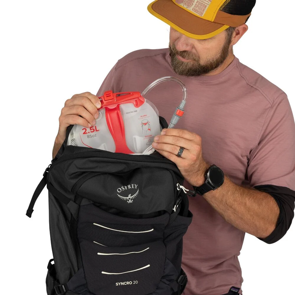Osprey SYNCRO 20 Bike Hydration Raven Black 