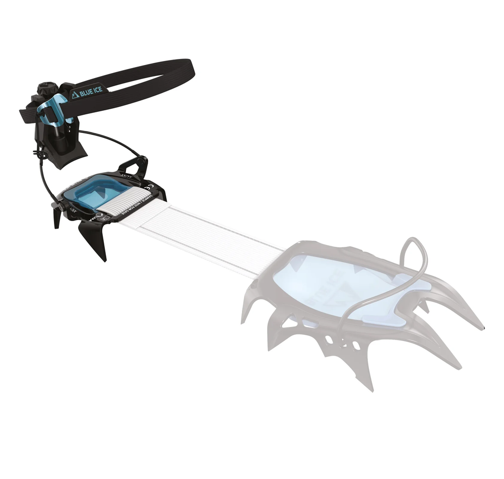 Blue ice Ramponi HARFANG ALPINE Black 