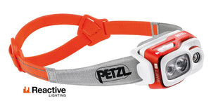 Petzl Lampada SWIFT RL 900 Lumen Arancio 