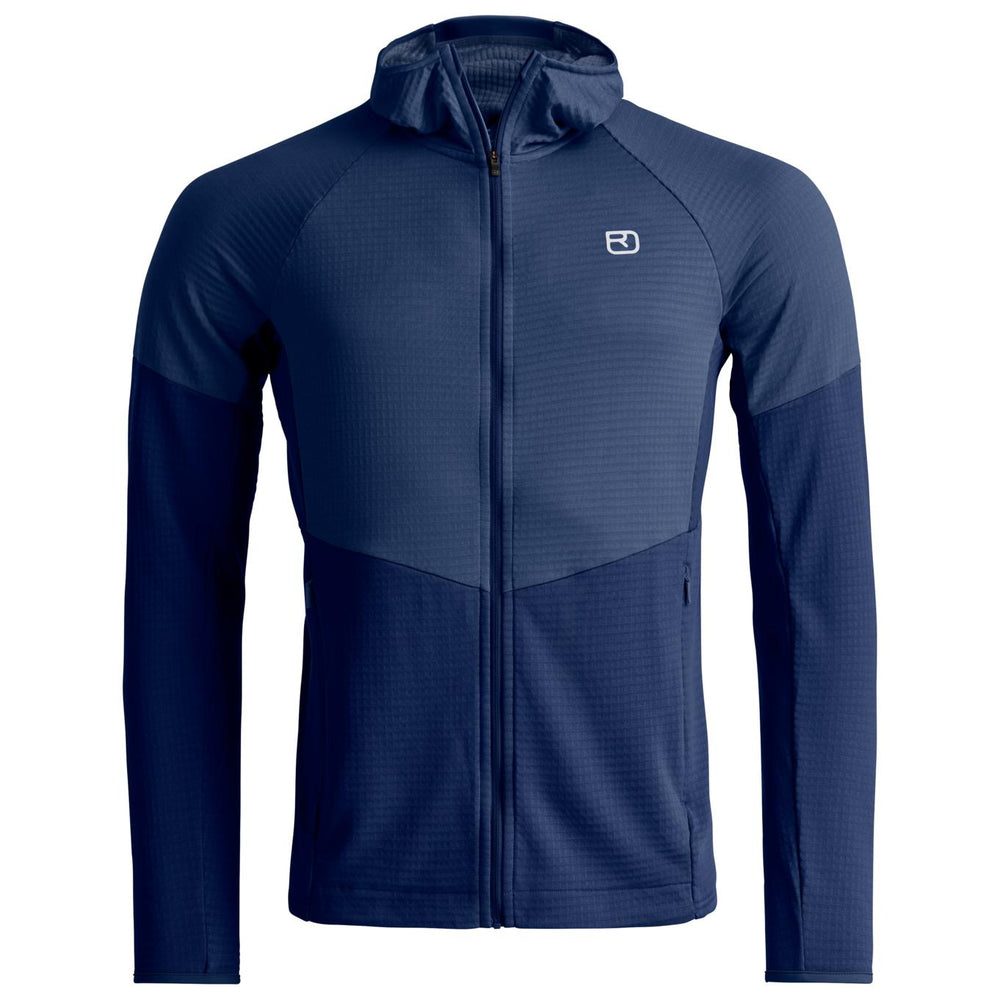 Ortovox FLEECE Light Grid Hoody Deep Ocean 