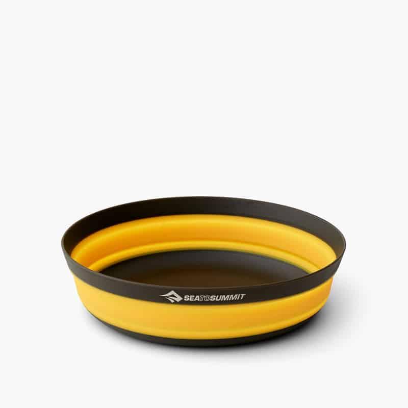 Sea to Summit Ciotola pieghevole FRONTIER L Yellow 