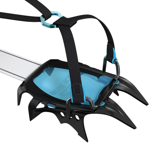 Blue ice Ramponi HARFANG ALPINE Black 