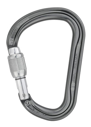 Petzl Moschettone WILLIAM SCREW-LOCK 