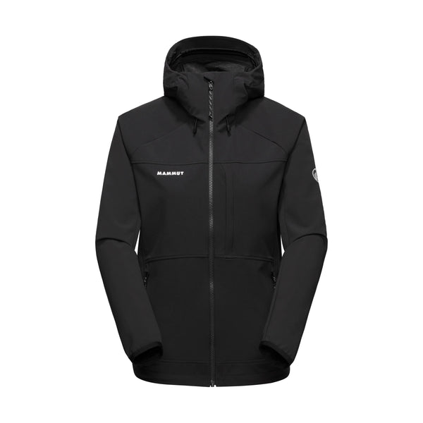 Mammut Women's ULTIMATE Comfort SO Hooded Jacket Black 