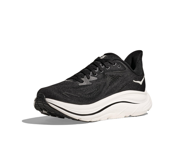 Hoka CLIFTON 10 WIDE Black/White 