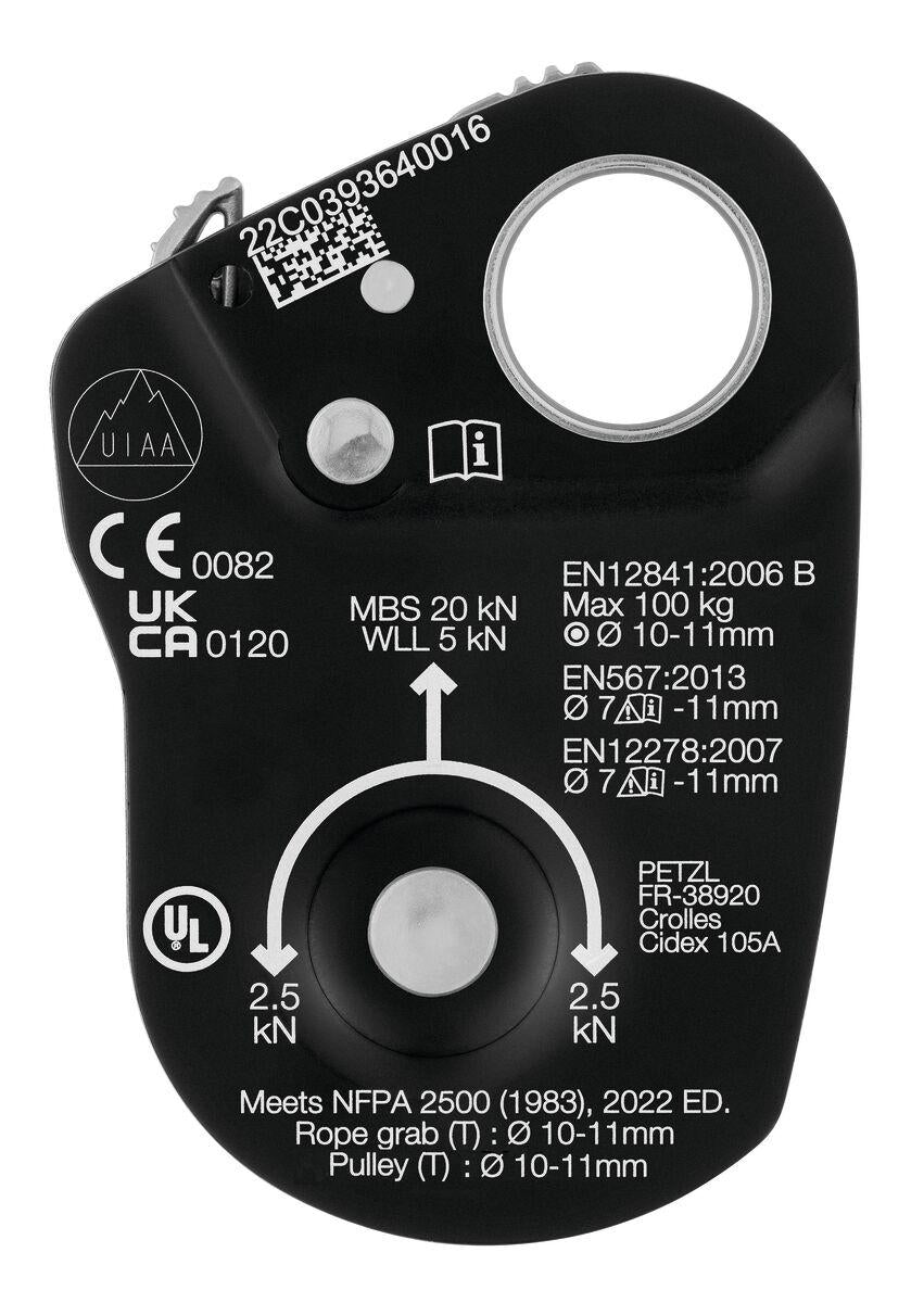 Petzl Carrucola bloccante MINI TRAXION 