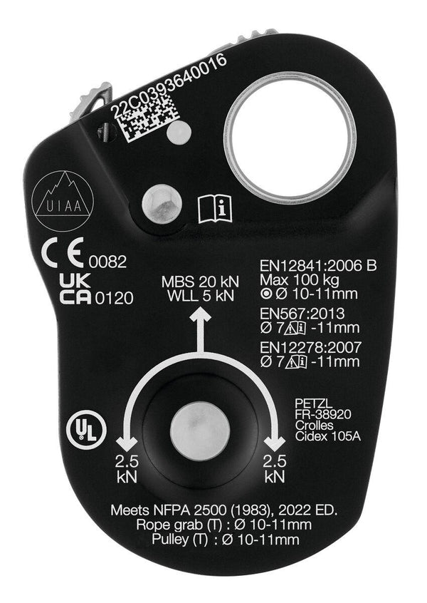 Petzl Carrucola bloccante MINI TRAXION 