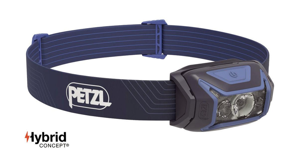 Petzl Lampada ACTIK 450 Lumen Blu 