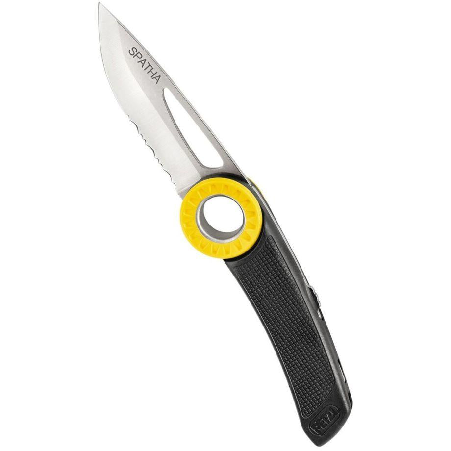 Petzl SPATHA Coltello moschettonabile Nero 
