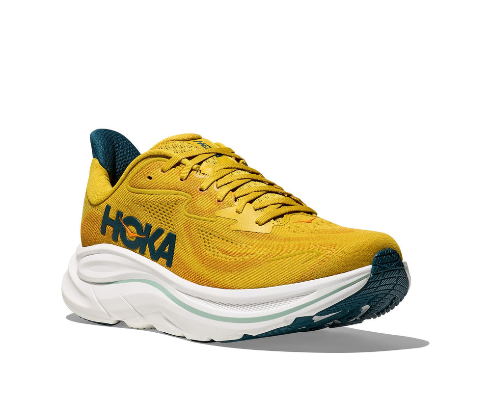 Hoka CLIFTON 10 Yellow Gold/Tidal Wave 