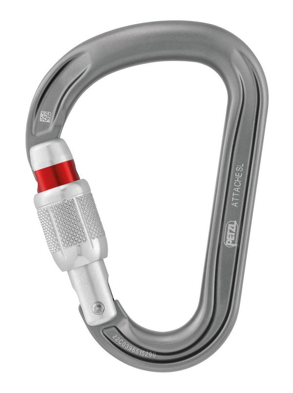 Petzl Moschettone ATTACHE Grigio 