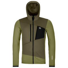 Ortovox FLEECE Grid Hoody Wild Herbs 