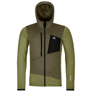 Ortovox FLEECE Grid Hoody Wild Herbs 