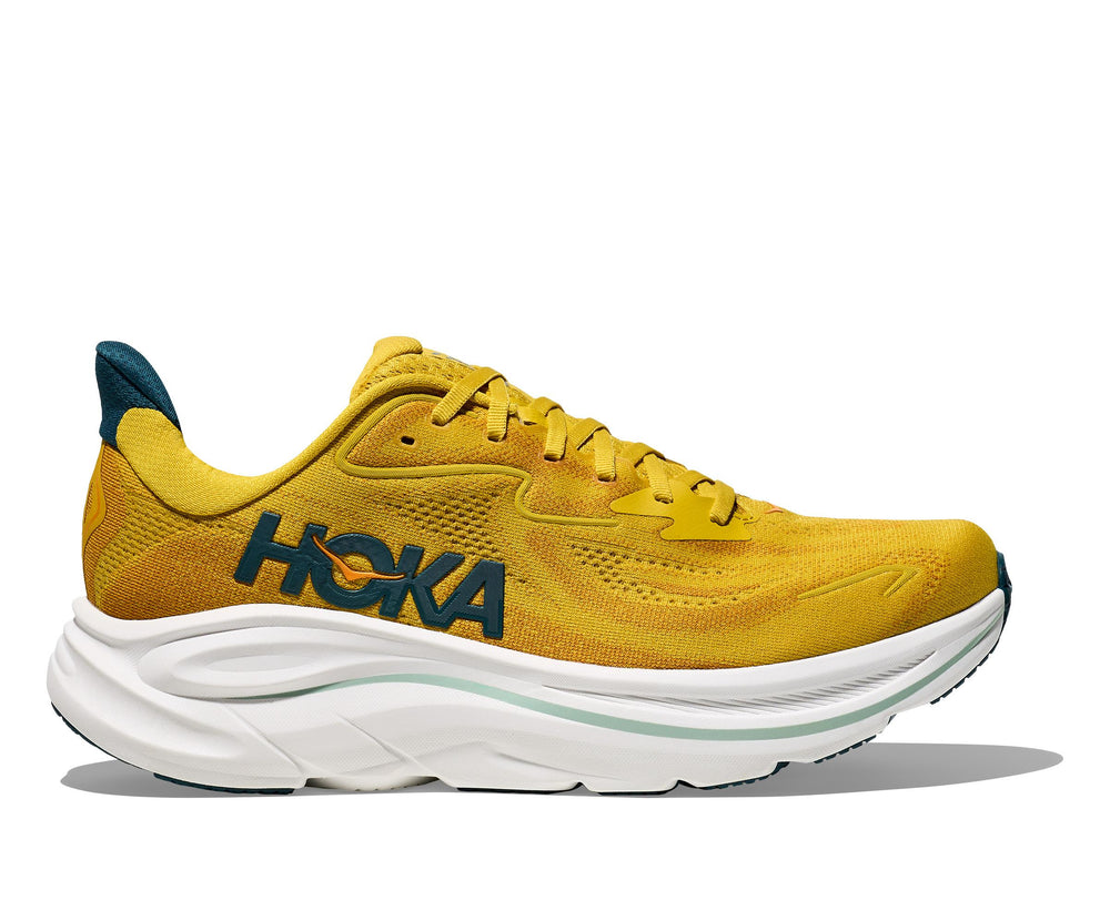 Hoka CLIFTON 10 Yellow Gold/Tidal Wave 