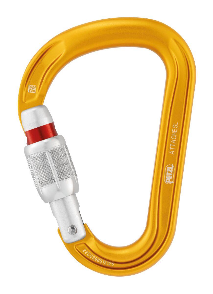 Petzl Moschettone ATTACHE Oro 