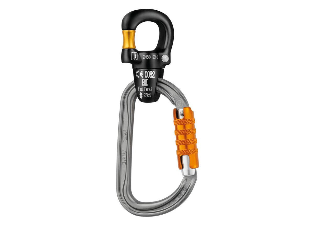 Petzl MICRO SWIVEL Girello compatto e apribile<BR/> 