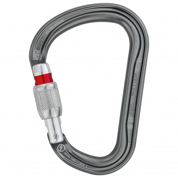 Petzl Moschettone WILLIAM Screw Lock 