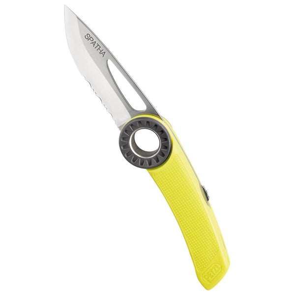 Petzl SPATHA Coltello moschettonabile Giallo 