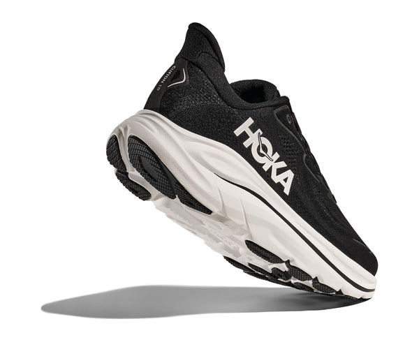 Hoka CLIFTON 10 WIDE Black/White 